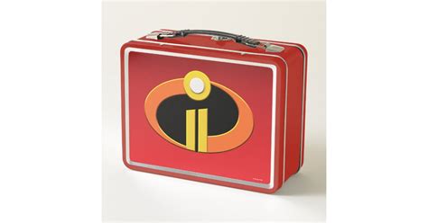 Metal the Incredibles Lunch Box 